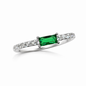 Anillo Cubic Verde