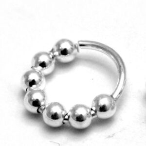 Aro Argolla Con Bolitas 8mm