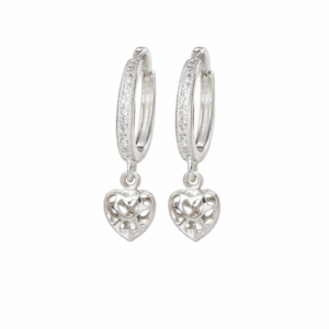 Aros Argollas De Corazón