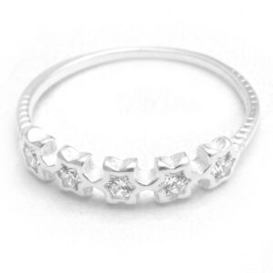 Anillo Estrellas Cubic